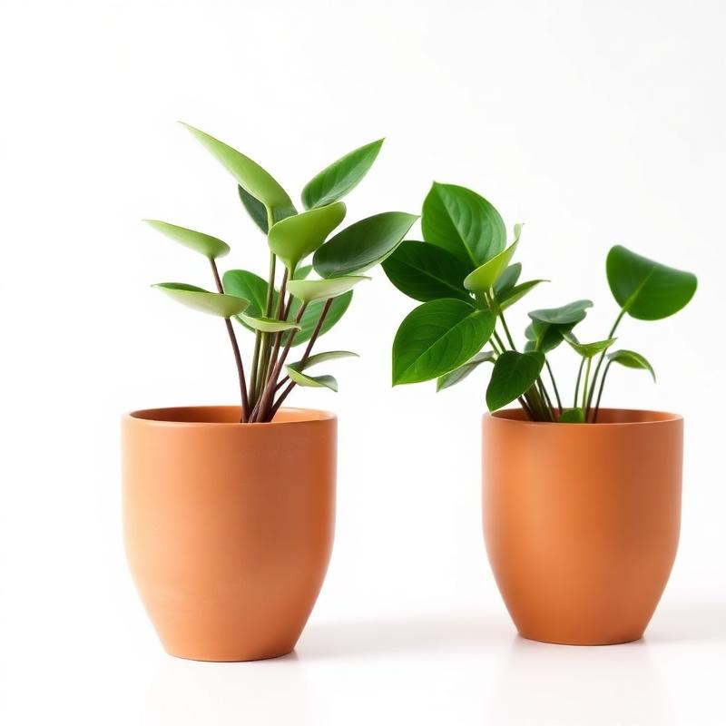 Handthrown Ceramic Planter Set