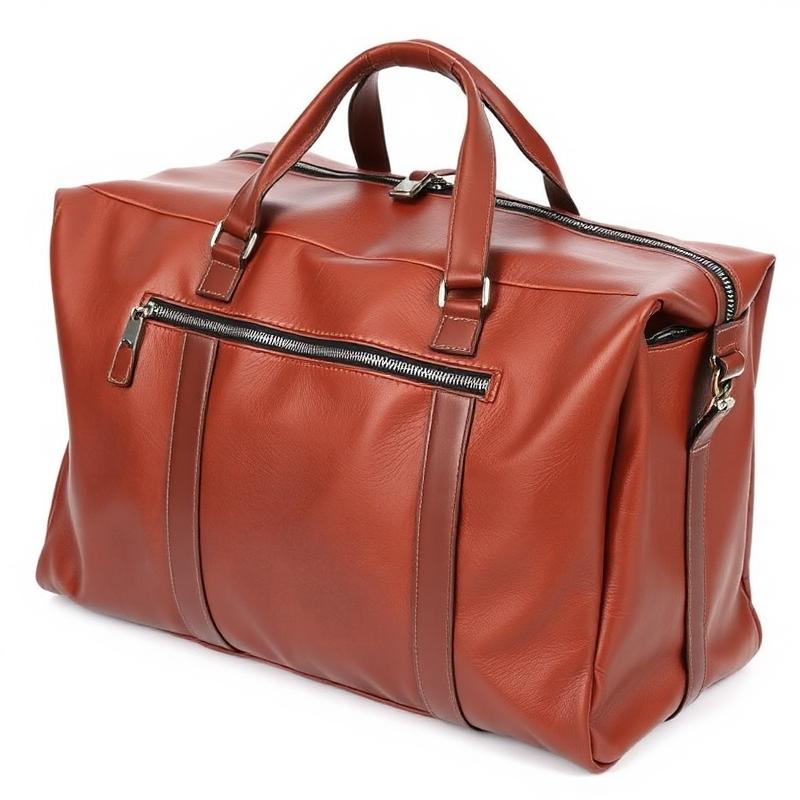 Leather Weekender Duffel